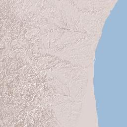 Espírito Santo Terrain Map