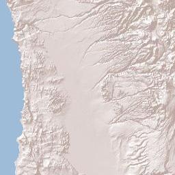Tarapacá Terrain Map
