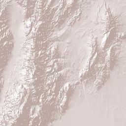Tucumán Terrain Map