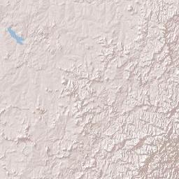 Maseru District Terrain Map