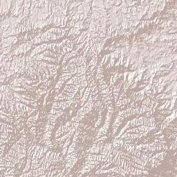 Butha-Buthe District Terrain Map