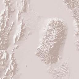 San Juan Province Terrain Map