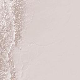 Córdoba Terrain Map