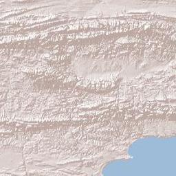 Western Cape Terrain Map