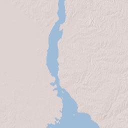 Soriano Department Terrain Map