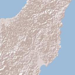 Gisborne District Terrain Map