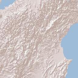 Hawke's Bay Region Terrain Map