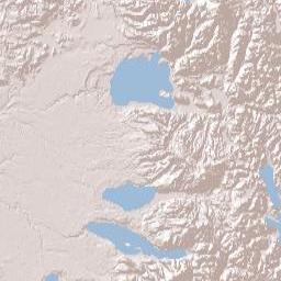 Los Ríos Terrain Map