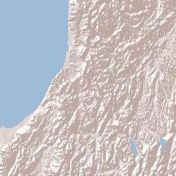 Tasman District Terrain Map