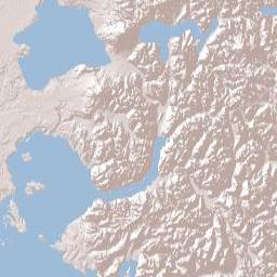 Los Lagos Terrain Map