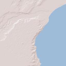 Chubut Terrain Map