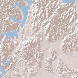Southland Region Terrain Map