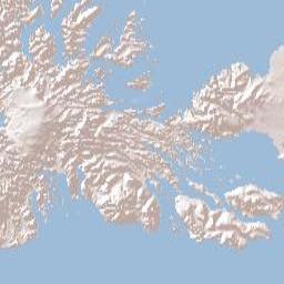 French Southern Territories Terrain Map