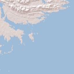 Falkland Islands Terrain Map