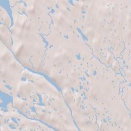 Norrbotten County Terrain Map