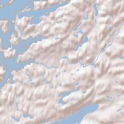Nord-Trøndelag Terrain Map