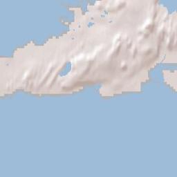 Southern Peninsula Region Terrain Map