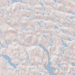 Västernorrland County Terrain Map