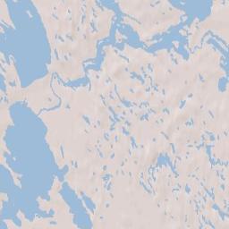 North Karelia Terrain Map