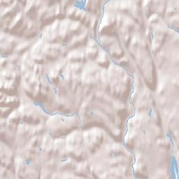 Norway Terrain Map
