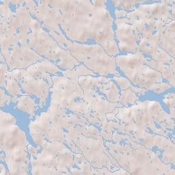 Gävleborg County Terrain Map