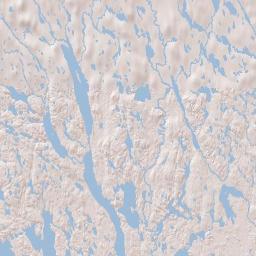 Värmland County Terrain Map