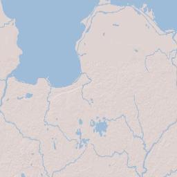 Leningrad Oblast Terrain Map