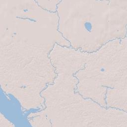 Vologda Oblast Terrain Map