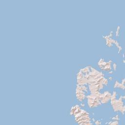 Orkney Islands Terrain Map