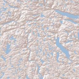 Telemark Terrain Map