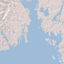 Vestfold Terrain Map