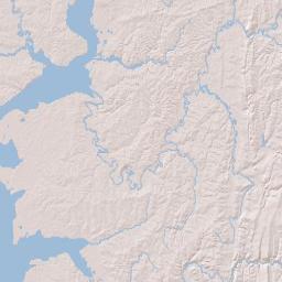 Perm Krai Terrain Map