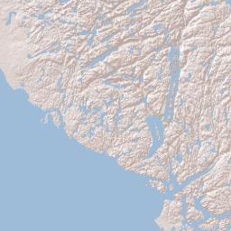 Vest-Agder Terrain Map