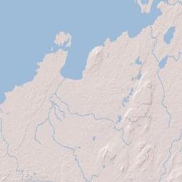 Västra Götaland County Terrain Map