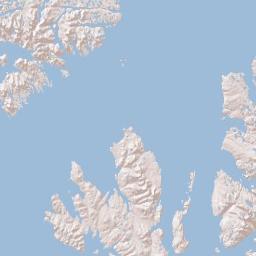 Outer Hebrides Terrain Map