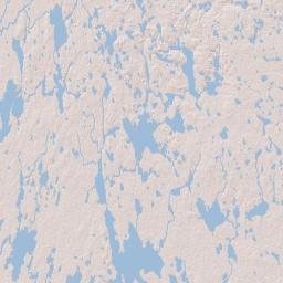 Kronoberg County Terrain Map