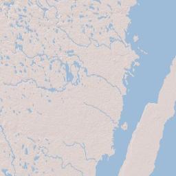 Kalmar County Terrain Map