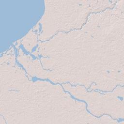Latvia Terrain Map