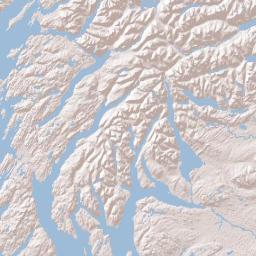 Glasgow Terrain Map