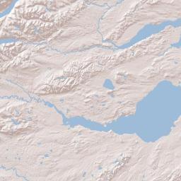 Scotland Terrain Map