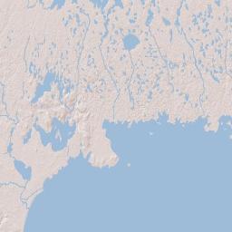 Blekinge Terrain Map