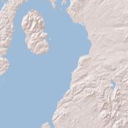 South Ayrshire Terrain Map