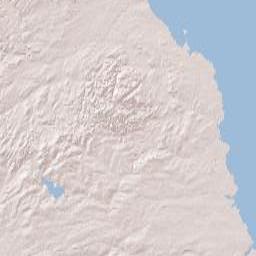 North Tyneside Terrain Map
