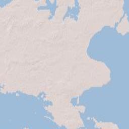 Region Zealand Terrain Map