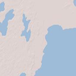 Manitoba Terrain Map