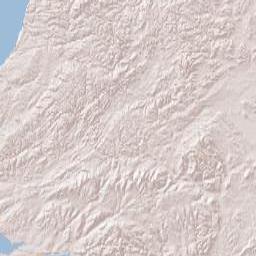 Blaenau Gwent County Borough Terrain Map