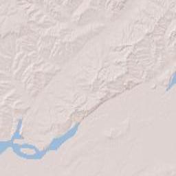 Saratov Oblast Terrain Map