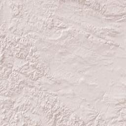 Thuringia Terrain Map