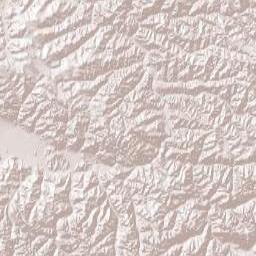 Altai Republic Terrain Map