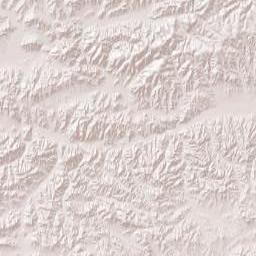 Bulgan Province Terrain Map